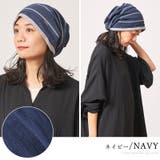 コットン ステッチライン ビックワッチ | ゆるい帽子CasualBoxレディース | 詳細画像14