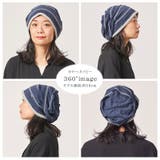 コットン ステッチライン ビックワッチ | ゆるい帽子CasualBoxレディース | 詳細画像16