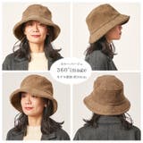 ボア オーガニックコットン バケットハット | ゆるい帽子CasualBoxレディース | 詳細画像17