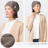 【2025年秋冬新作】CHARM MOCO フラワー刺繍 | ゆるい帽子CasualBoxレディース | 詳細画像10 