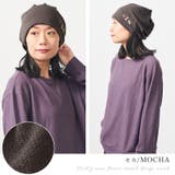 【2025年春夏新作】CHARM WAG ミニフラワー付き | ゆるい帽子CasualBoxレディース | 詳細画像14 