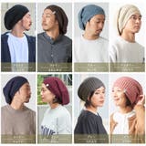 CHARM GAKU(ガク)ニット ビック | ゆるい帽子CasualBoxレディース | 詳細画像3 