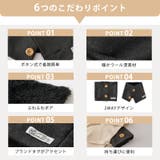 CHARM ボタン ボア | ゆるい帽子CasualBoxレディース | 詳細画像5