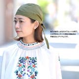バンダナ 帽子 バンダナキャップ | ゆるい帽子CasualBoxレディース | 詳細画像7