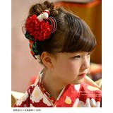 和風髪飾り 椿ハイカラさんリボンクリップ ちりめん着物 | Catherine Cottage | 詳細画像15 