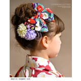 和風髪飾り 椿ハイカラさんリボンクリップ ちりめん着物 | Catherine Cottage | 詳細画像13 