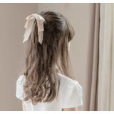秘密の鍵チャーム付きサテンリボンヘアゴム ヘアポニー入学式 卒業式 | Catherine Cottage | 詳細画像8