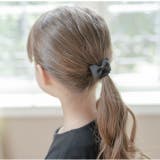 グログランリボンヘアゴム 黒 紺 アクセサリー フォーマル ヘアアクセサリー | Catherine Cottage | 詳細画像4