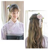 和風髪飾り 藤の花揺れる和装ヘアクリップ アクセサリー | Catherine Cottage | 詳細画像6 