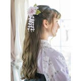和風髪飾り 藤の花揺れる和装ヘアクリップ アクセサリー | Catherine Cottage | 詳細画像7 