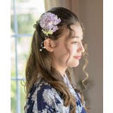 和風髪飾り 蝶とお花のヘアクリップ アクセサリー | Catherine Cottage | 詳細画像2 