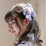 パープル[PURJ] | ちりめんリボンフラワーコーム 和装髪飾り ヘアアクセサリー キャサリンコテージ | Catherine Cottage