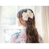 ちりめんリボンフラワーコーム 和装髪飾り ヘアアクセサリー キャサリンコテージ | Catherine Cottage | 詳細画像3 