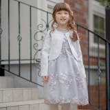 シルバー[SIL] | 子供ドレス 花刺繍チュールレースドレス プティ | Catherine Cottage