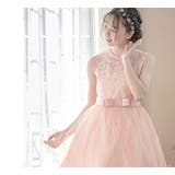 デコルテシースルーレースロングドレス キッズドレス ロング | Catherine Cottage | 詳細画像11