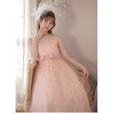 デコルテシースルーレースロングドレス キッズドレス ロング | Catherine Cottage | 詳細画像33