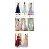 デコルテシースルーレースロングドレス キッズドレス ロング | Catherine Cottage | 詳細画像44