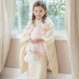 アイボリー[IVO] | プリンセス被布セット 七五三 3歳女の子 着物 和装 キャサリンコテージ | Catherine Cottage
