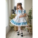 名品復刻！ 水色アリスエプロンドレスワンピース 半袖 | Catherine Cottage | 詳細画像8 