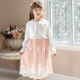 ピンク[PNKJ] | スカラップレースワンピース＆ポンチボレロスーツセット 入学式 女の子 | Catherine Cottage