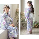 背中ファスナー チュールビスチェレイヤード風浴衣 キッズ | Catherine Cottage | 詳細画像23