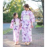 背中ファスナー浴衣キッズ 女の子 和装 | Catherine Cottage | 詳細画像27
