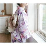 背中ファスナー シワ兵児帯一体型ゆかた 浴衣 | Catherine Cottage | 詳細画像26