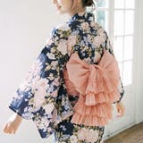 ピンク[PNK] | ティアードフリルしわ兵児帯 へこ帯 帯単品 | Catherine Cottage