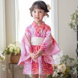 夢彩花火[4] | ファスナーで楽々！着崩れしないワンピース浴衣ドレス キッズ 女の子 | Catherine Cottage