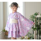 ファスナーで楽々！着崩れしないワンピース浴衣ドレス キッズ 女の子 | Catherine Cottage | 詳細画像18 