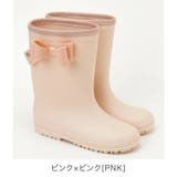 ピンク×ピンク[PNK] | サイドリボン レインブーツ 長靴 キッズ 女の子 ジュニア | Catherine Cottage
