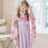 いにしえ華車紫×淡藤袴[9] | 卒業式 卒園式 脇ファスナー袴ワンピース | Catherine Cottage