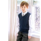 男女兼用 キッズコットンニットスクールベスト | Catherine Cottage | 詳細画像7
