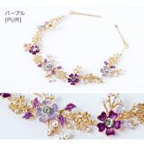 パープル［PUR］ | プリンセスヘッドドレス キッズ カチューシャ 髪飾り ヘアアクセサリー | Catherine Cottage