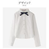 デザイン7[01J] | フォーマル長袖白ブラウス 子供服 [女の子 | Catherine Cottage