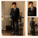 卒業式 スーツ 男の子サテン切替ジャケットスーツ6点セット[ジャケット | Catherine Cottage | 詳細画像6 