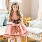 裾フリル・ピンクブラウン[PKB10] | 子どもドレス プチプライス ミニドレス | Catherine Cottage