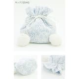 サックス[SAX] | 七五三 巾着バッグ ポンポンレース巾着 和装アクセサリー | Catherine Cottage