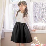 ブラック[BLK] | レーススリーブワンピース 女の子 フォーマル | Catherine Cottage