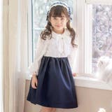 ネイビー[NVY] | レーススリーブワンピース 女の子 フォーマル | Catherine Cottage