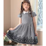 女の子 レースボレロとフロッキープリントのワンピーススーツ フォーマル | Catherine Cottage | 詳細画像10 