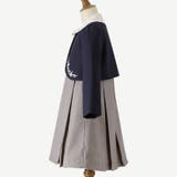 入学式 スカラップレース襟オリジナル刺繍のボレロセットアップ 白襟ボレロ＋プリー… | Catherine Cottage | 詳細画像11 