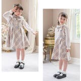 ケープ付き チェック柄ワンピース セットアップ | Catherine Cottage | 詳細画像17 