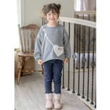 長袖トップス 裏起毛ハートポシェット長袖Tシャツ 女の子 | Catherine Cottage | 詳細画像3