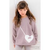長袖トップス 裏起毛ハートポシェット長袖Tシャツ 女の子 | Catherine Cottage | 詳細画像17