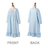 パジャマ 長袖フラワーレース＆クロスリボンネグリジェ キッズパジャマ | Catherine Cottage | 詳細画像13 