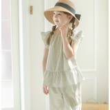 ナチュラル&ガーリーコーデ 小花柄セットアップ 女の子 夏服 | Catherine Cottage | 詳細画像9