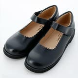 スカラップ黒[BLK22] | 子供靴 フォーマルシューズ フォーマル | Catherine Cottage