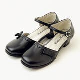 サイドリボン[BLK10] | 子供靴 エレガントデザイン フォーマルシューズ | Catherine Cottage