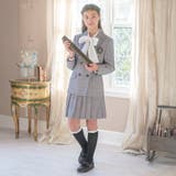 女子スーツ チェックプリーツスカート＆ダブルボタンジャケット スーツセット | Catherine Cottage | 詳細画像9 